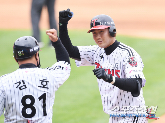 LG Twins' Shin Min-jae