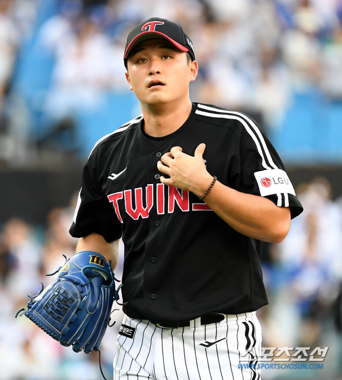 LG Twins' Im Chan-kyu