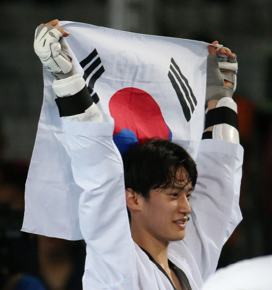 '태권도 간판' 이대훈, 세계선수권 男 68kg급 우승