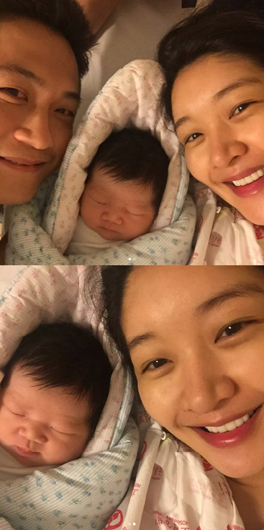 "사랑해♥ 우리가족"…김빈우, 어제(18일) 첫 아이 출산