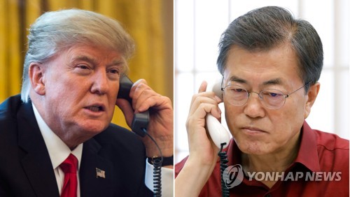 트럼프 "북한에 긴 가스관 형성중…유감이다"
