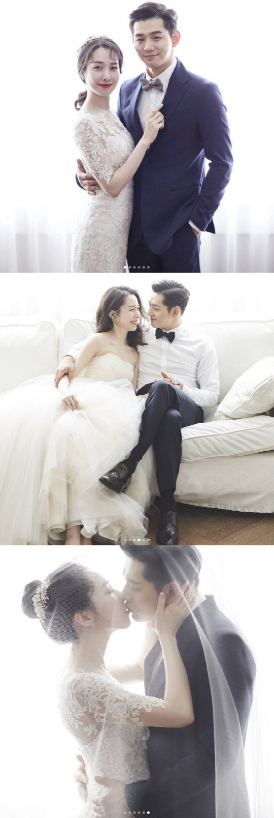 장진영♥강해인, 내일(21일) 결혼…이특 사회·레드벨벳 축가
