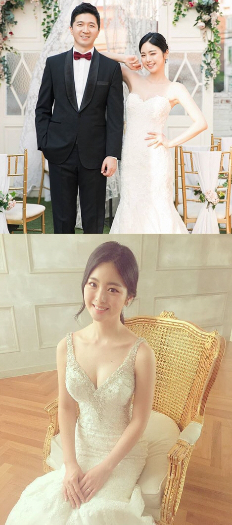 한지우, 오늘(11일) 결혼…훈남 남편 공개 "꽃길 걸어요"