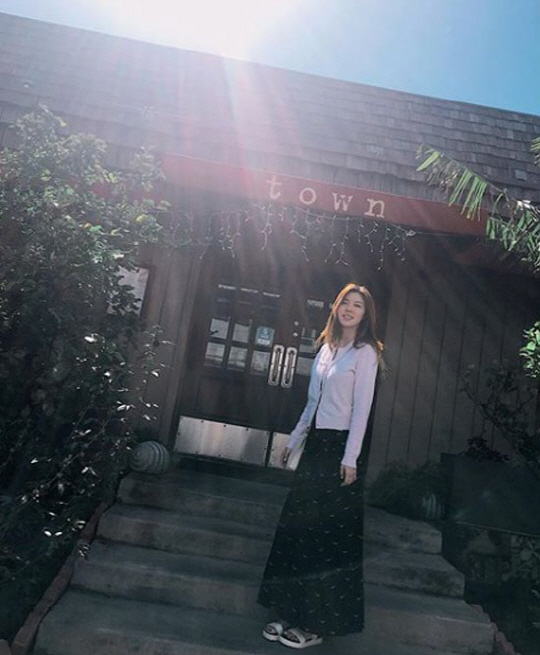 "하와이 태교여행 중"…박한별, 예비맘의 건강한 미소