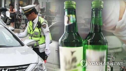 음주운전 단속 직전 소주 '병나발' 30대 무죄 판결