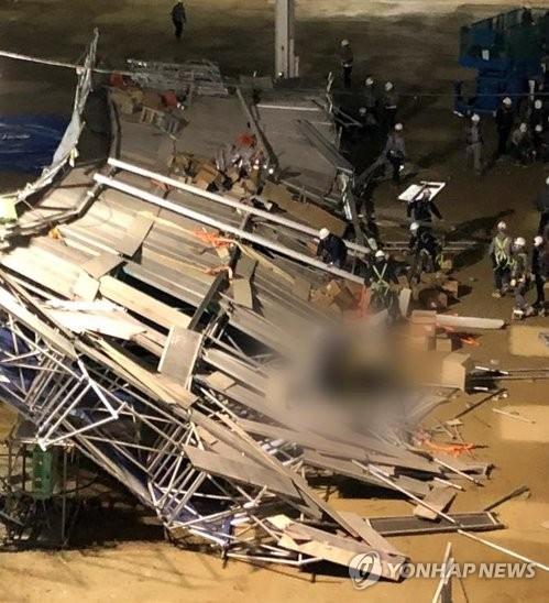 "한달 전에도 사고"…삼성물류센터 작업대 붕괴도 안전불감증?
