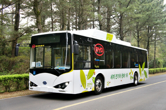 이지웰페어 "BYD eBus-12 전기버스, 환경부 보조금 지급대상 선정…