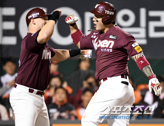 넥센 박병호 포스트시즌 6호 홈런 폭발