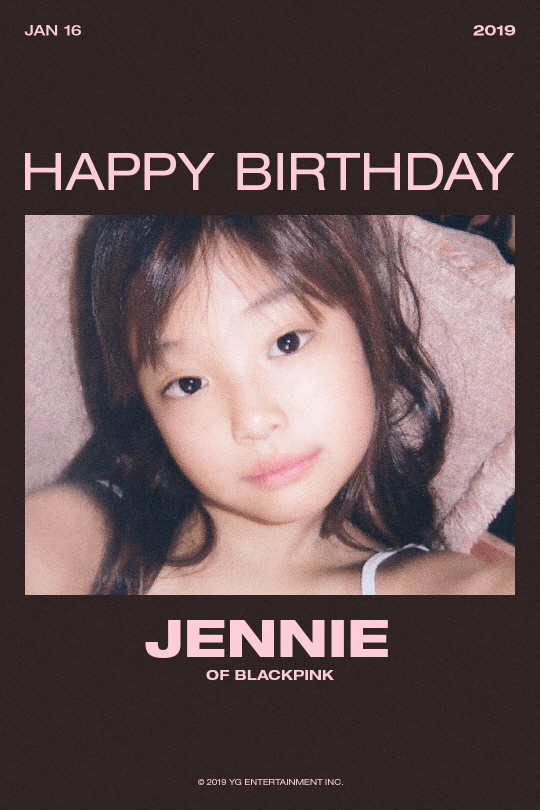 "제니 생일 축하해"…블랙핑크 제니, 초롱초롱 눈망울