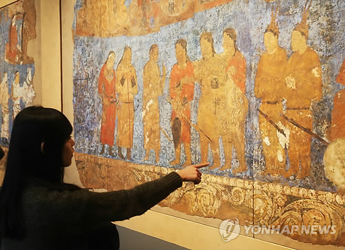 우즈베키스탄 고대 궁전벽화에 나온 고구려인 정체는