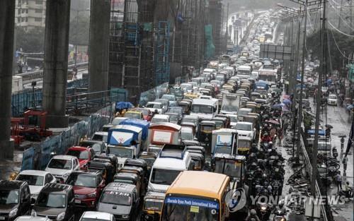 작년 전 세계 '교통지옥' 1위 도시는 인도 뭄바이
