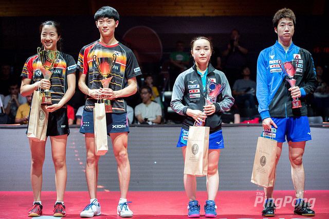 '日꺾고 첫우승'신유빈X조대성 향한 ITTF의 찬사 "어린재능,韓에 굿뉴…