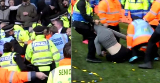 '11명 체포' 리즈-버밍엄 경기에서 끔찍한 폭력 사태 발생