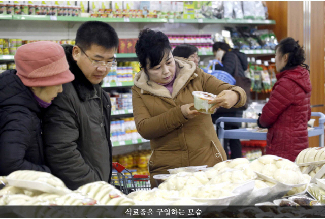 북한에서도 '가공 음식' 인기