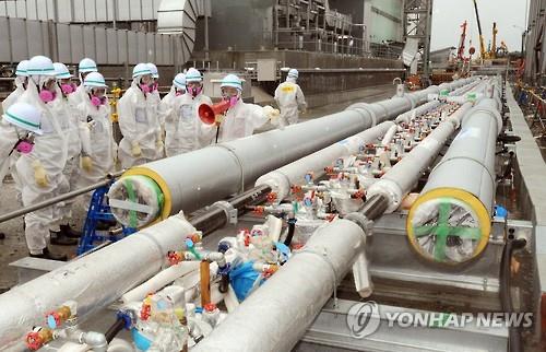 후쿠시마원전 오염수 막는 배관서 냉각제 또 누출