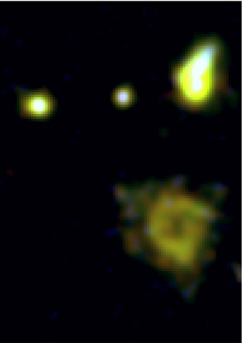 우주 초기 은하 충돌이 만든 도넛 형태 '불의 고리' 은하 발견