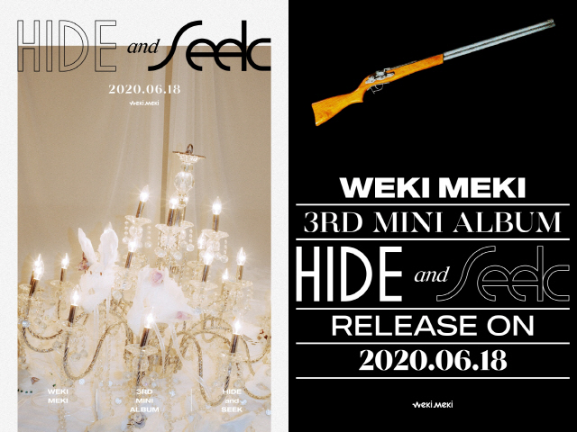 위키미키, 6월 18일 세 번째 미니앨범 'HIDE and SEEK' 컴…