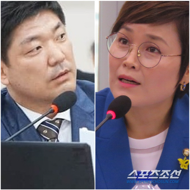 '故최숙현 사건 청문회장'의 두 체육인,이 용-임오경 의원