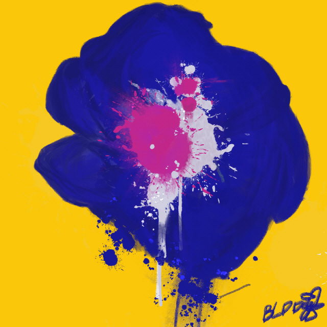 한국문화정품관갤러리 청춘초대전 - Bloo의 Blue극복기 '블루와 친구…