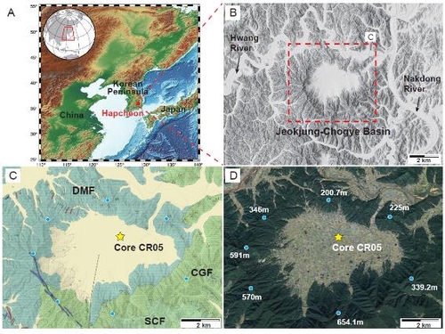 한반도서 5만년 전 생성된 운석 충돌구 발견…동아시아 2번째