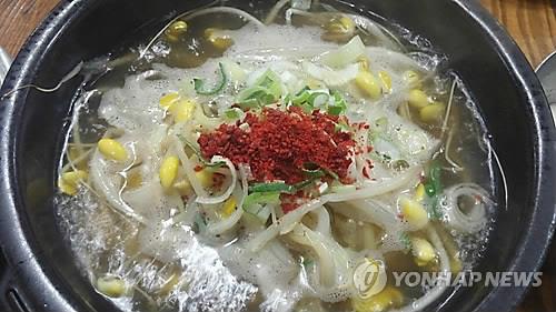 "숙취에 좋은 음식"…전주 콩나물국밥, 내셔널 지오그래픽 소개