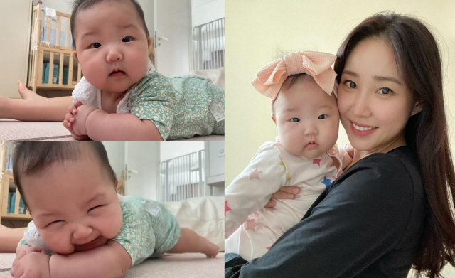 최희, 6개월 딸 첫 '엄마' 옹알이에 감격 "엄마의 설레발인가?"