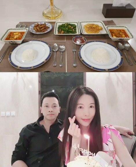 '태국댁' 신주아, '♥재벌 2세' 남편과의 저녁상은?...럭셔리 식기에…