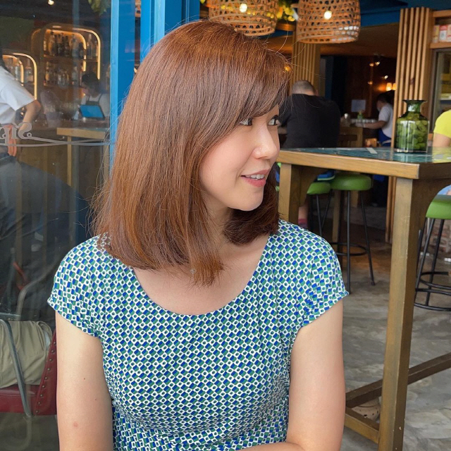 강수정, 태국요리 즐기는 여유가득 홍콩 라이프…"느긋하게 남편과 점심먹기…