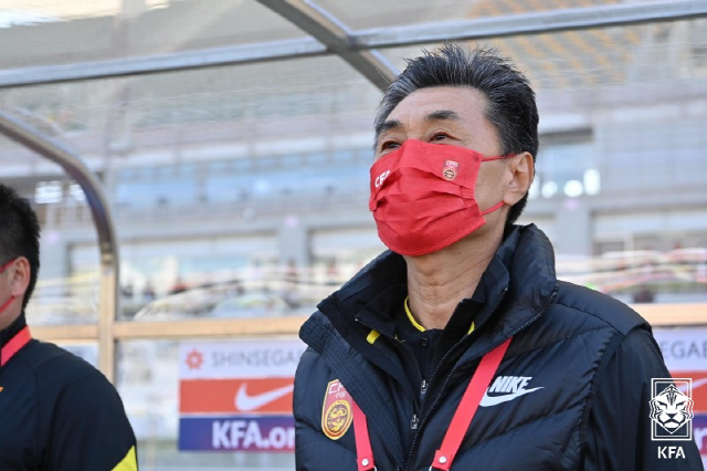 中여축감독"한국,강한 정신력 인상적...많은 발전했다"