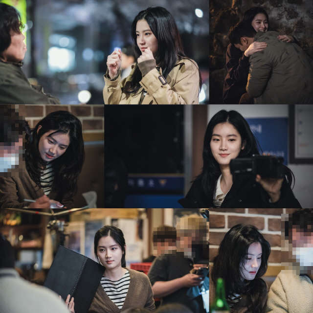 '마우스' 박주현, 귀염뽀짝 막내美→열정+진지 모드 카메라 밖 다채로운 …