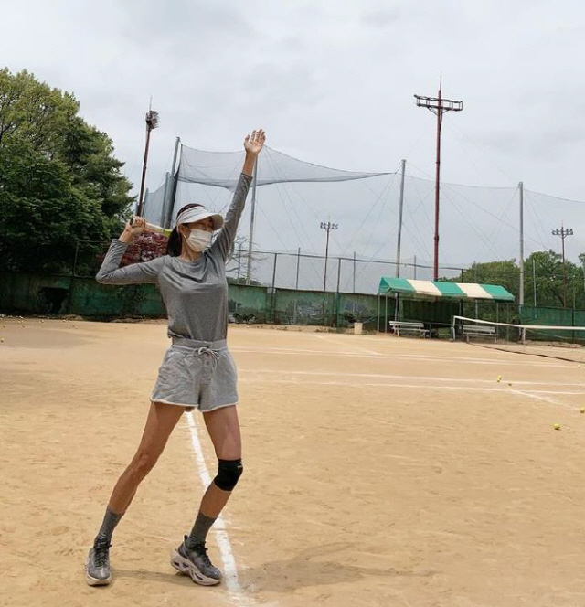 '윤종신♥' 전미라, 코치가 된 테니스선수..연예인 보다 '더 연예인 같…