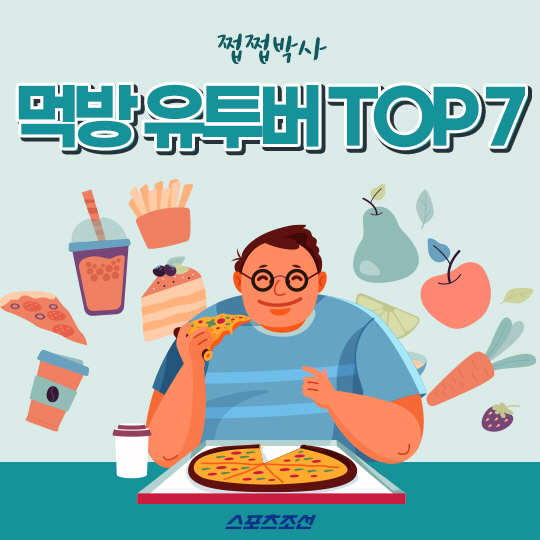  국내 먹방 유투버 TOP 7