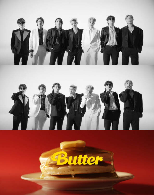 방탄소년단, 새 디지털 싱글 'Butter' 뮤비 티저 공개..전세계 팬…