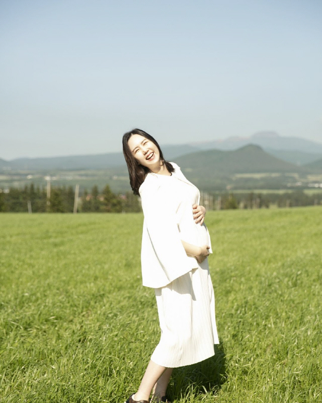 '세쌍둥이 임신' 황신영, 17주에 만삭 촬영 "너무 갖고 싶었던 아기"