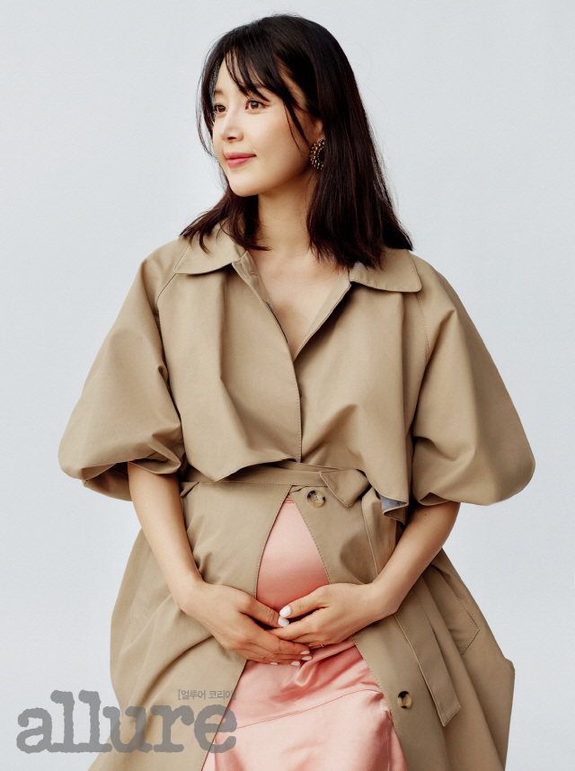 '검사♥' 한지혜, 10년만에 임신한 '방갑이 엄마'의 아름다운 D라인
