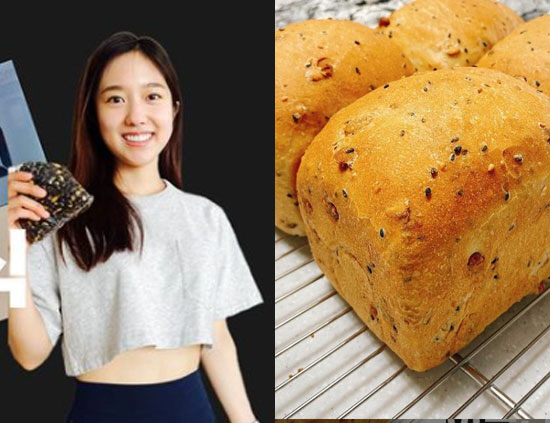 '전현무♥' 이혜성, 41kg 개미허리 유지하면서도 '빵순이' 덕업일치 …