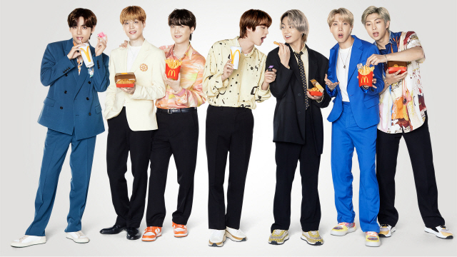 맥도날드-방탄소년단 메뉴 'The BTS 세트', 국내 공식 출시