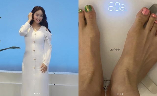 '60kg' 장영란, 앱으로도 뱃살 못 감추자 '다이어트 선언'..파격 …