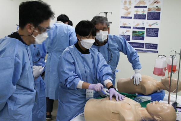 한림대의료원 동탄시뮬레이션센터 '한국형 전문외상처치술 교육' 시행