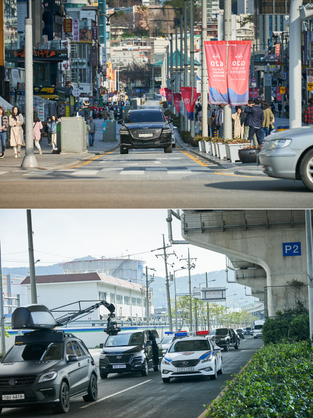 "실제 부산 도심 질주"…'발신제한', '베테랑'→'용의자' 잇는 도심추…