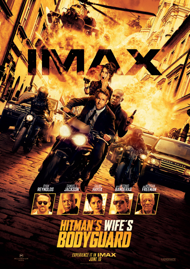 '킬러들의 보디가드2', 16일 전 세계 최초 IMAX 개봉 확정