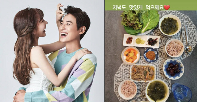 이지훈, 14세 연하 일본인 아내♥ 요리 솜씨 자랑 '진수성찬이네' "맛…