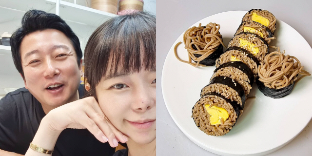 박지연, 식단하는 ♥이수근 위해 만든 '메밀김밥'..어떤 음식도 '척척'…