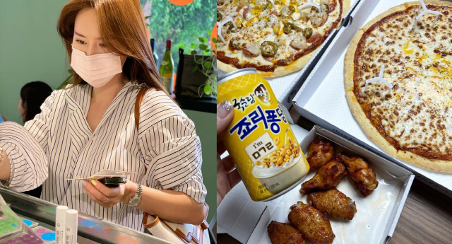 '안정환♥' 이혜원, 아무리 먹어도 살이 안찌나?…피자+치킨이 야식이라니