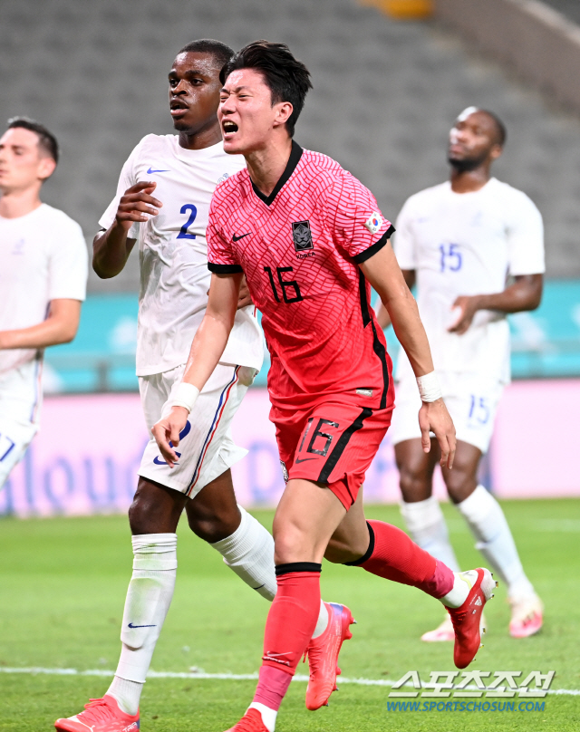 0-0, 김학범호 세트피스 완성도 올라갔다, 김민재 없지만 수비라인 안정…