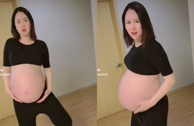 '삼둥이 임신' 황신영, 90kg 육박해도 가벼운 몸짓 "팔다리는 갸름"