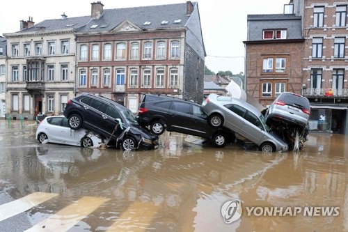 서유럽 홍수, 끝이 아니다…"2100년까지 14배로 늘어날수도"