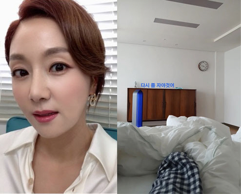 ‘박준형♥’ 김지혜, 90평대 강남 집 더 넓어졌네..텅 빈 방에서 잠 …