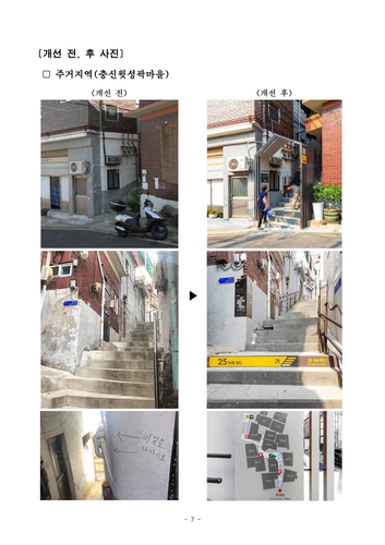 낡은 계단과 골목길의 변신…서울시 '유니버설 디자인' 적용