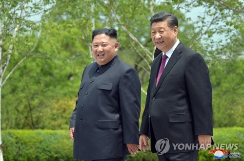 시진핑 "중북관계 고도 중시…김정은과 전략소통 강화 함께노력"